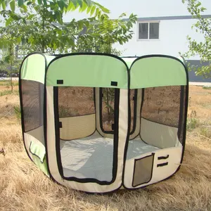 Cheap Foldable Playpen Pet Dog Fence Indoor Pet Camping Tent Outdoor