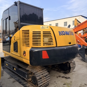 Excavadora de cadenas Komatsu PC60 de alta calidad en oferta, miniexcavadora hidráulica de 6t a bajo precio con componentes principales: motor y bomba - Product Image 3