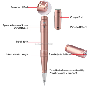 Kit de stylo de tatouage sans fil PMU pour microblading, maquillage permanent des sourcils et du corps - Product Image 2
