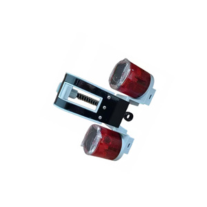 Feu de signalisation LED FL7080-B rouge 0,6W DC 12V, boîtier plastique, origine Zhejiang - Product Image 5
