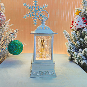 Bán buôn USB powered tuyết hình giáng sinh âm nhạc hộp cối xay gió ánh sáng & đèn lồng ánh sáng ban đêm cho quà tặng kỳ nghỉ - Product Image 3