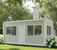 Maison préfabriquée en conteneur standard pour bureau, stockage amovible en acier, maison modulaire détachable Ray-Zen