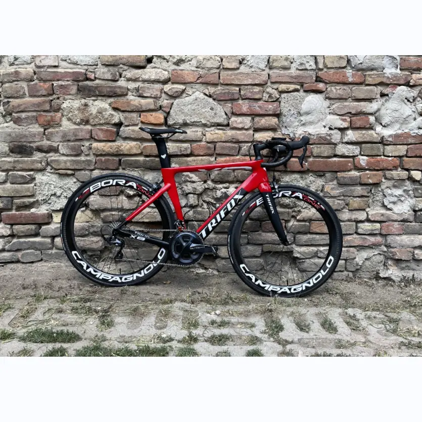 TRIFOX karbon fiber yol çerçeve Aero bisiklet şasisi  DI2 yarış bisiklet iskeleti bisiklet parçaları