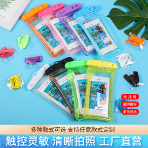 เคสโทรศัพท์กันน้ำขนาดสากลหน้าจอสัมผัสเข้ากันได้กับการว่ายน้ำล่องแก่งน้ำพุร้อนใช้กลางแจ้ง - Product Image 5