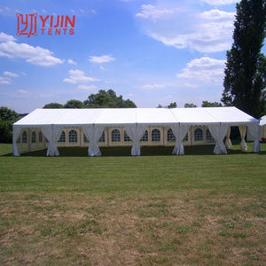 Carpa de Lujo para Bodas y Fiestas al Aire Libre, de PVC Blanco, 30x30 40x40, en Venta - Product Image 3