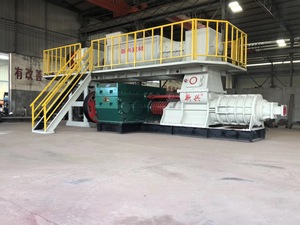 Đỏ <span class=keywords><strong>Interlock</strong></span> lát Khối Máy làm đất sét ép đùn với phương pháp chân không cho dây chuyền sản xuất gạch - Product Image 6