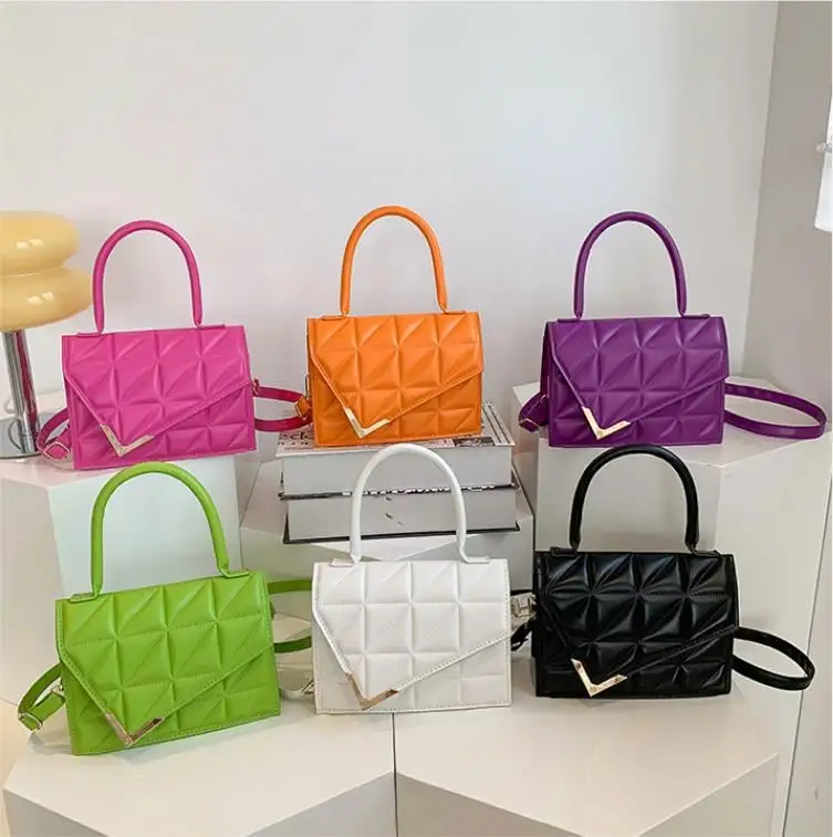 Дизайнерские сумки через плечо с алмазной решеткой, модные кошельки и сумки, 2023, женские сумки CY063