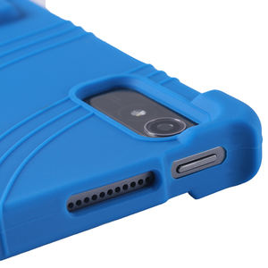 Étui pour <span class=keywords><strong>tablette</strong></span> en silicone souple pour <span class=keywords><strong>Lenovo</strong></span> Tab <span class=keywords><strong>P11</strong></span> Pro 11.2 2022 TB-138FC/132FU support pliable sécurité antichoc couverture mince - Product Image 2