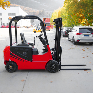 Anpassbarer CE EPA 2-Tonnen-Gabelstapler für Erntetransport, 4x4 Elektro-Gabelstapler mit Vollgummireifen für Innenrenovierungen zum Verkauf - Product Image 5