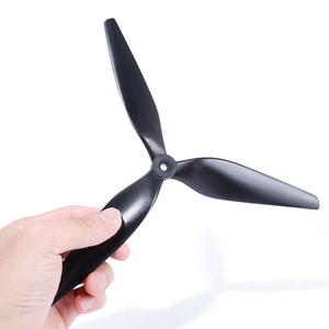 HQProp 10X5X3 1050 en nylon renforcé de fibre de verre CW/CCW pour drone FPV RC de 10 pouces, pièces de bricolage avec kits d'hélices de drone à 3 pales - Product Image 2