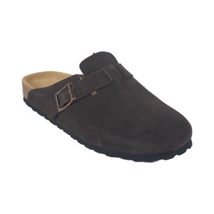 <span class=keywords><strong>Mules</strong></span> et Sabots pour <span class=keywords><strong>Femme</strong></span> en Daim Tout Cuir de Vachette, Pointures US 4-10, Semelle en Liège Confortable, Boucle, Haute Qualité Vente Usine - Product Image 2