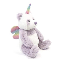 Peluche Panda en Coton PP Violet Personnalisée en Usine, Super Douce en Polyester avec Ailes Arc-en-ciel pour la Saint-Valentin