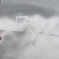 Tissu Georgette de Mariée Qualité Taïwanaise GCW-2090CR-1 145GSM, Largeur 150cm, 100% Polyester, Matière Mousseline pour Robe de Mariée