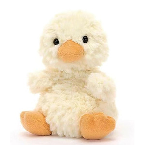 Peluche Morbido a Forma di Anatroccolo, Simpatico e Adorabile Anatroccolo Giallo, Pupazzo Imbottito, Regalo di Compleanno per Bambini e Bambine, Piccoli <span class=keywords><strong>Animali</strong></span> di Peluche - Product Image 1