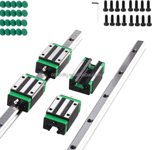 Riel Guía Lineal de Acero Aleado y Acero Inoxidable CNC KWVE15-B-G1-V2 KWVE15-B-KT-S-G3-V3 con Rodamiento - Product Image 2