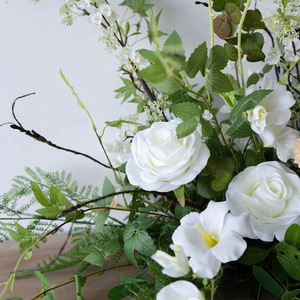 Vitrine comptoir bureau affichage photographie accessoires forêt Style jardin cheminée décoration Simulation fleur Arrangement - Product Image 3