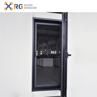 RG65 2025, новинка, лидер продаж, изготовленные на заказ, алюминиевые теплоизоляционные ветрозащитные окна, открытые внутри, алюминиевые створки