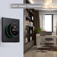 UBARO BHT-7000 Tuya WiFi Interruptor Inteligente con Perilla 16A 5A Controlador de Caldera de Gas y Calefacción por Suelo Radiante Eléctrico Compatible con Alexa Google Home