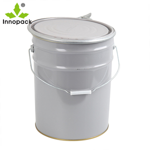 Vente en gros Seau métallique de 20l avec cerceau en fer pour peinture Tambours Seaux et barils - Product Image 2