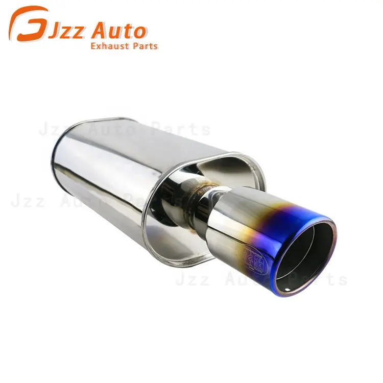 JZZ silenciador universal de acero inoxidable de alta calidad para coche