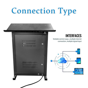 Podio LED Móvil con Control Remoto para Conferencias, Señalización LED para Auditorios, Equipo P1.53 P1.86 GOB, <span class=keywords><strong>Atril</strong></span> LED para Salas de Conferencias - Product Image 3