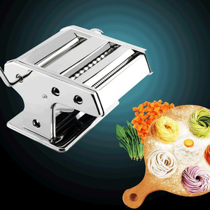 Nhà sản xuất mì ống thủ công 9 cài đặt độ dày có thể điều chỉnh máy sản xuất mì ống thủ công 2 trong 1 - Product Image 6