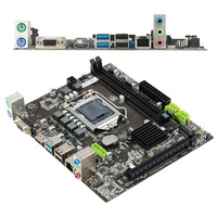Carte mère pour PC de bureau Esonic H310, socket LGA 1151, avec DDR4, M.2 NVME, MATX, pour processeurs Intel de 6e/7e/8e/9e génération, capacité de RAM de 64 Go