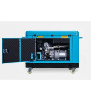 3kw/5kw//8kw/10kw Portable Super Silent Diesel Generators Air Cooling System 50 Hz/ 60 Hz 20A to 7000A 130 with Good Price Alan