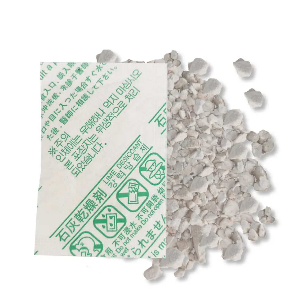 乾燥剤パケットメーカーカスタム食品防カビクイックライム酸化カルシウム粉末