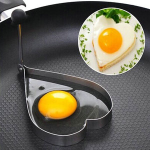 CX0311 Aksesori dapur baja tahan karat, cetakan telur dan cetakan panekuk untuk memasak rumah cincin telur dan pembentuk alat masak telur - Product Image 4