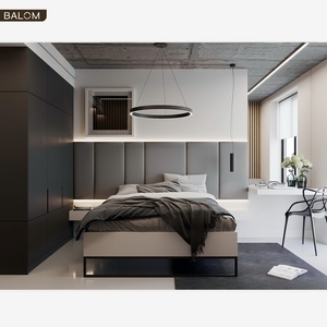 BALOM Custom Cabinet Home <strong>Used</strong> Many Colour <strong>Wardrobe</strong> Bedroom Furniture <strong>Wardrobes</strong> Wooden - Product Image 5