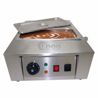 Machine à fondre le chocolat en acier inoxydable, électrique, 110V/220V, chauffe-chocolat commercial, vente chaude