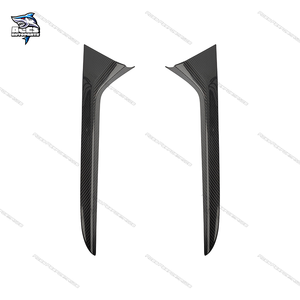 Kit carrosserie en fibre de carbone sèche de style M pour Audi <span class=keywords><strong>RS6</strong></span> 2020-2023 Pare-chocs avant Diffuseur arrière Jupes latérales Séparateurs d'échappement de capot Bodykit - Product Image 6