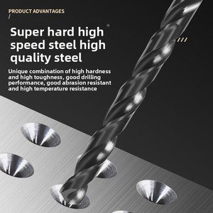Broca M42 HSS-E con 8% de Cobalto y Recubrimiento de AlCrN, Broca Helicoidal Ultra Dura para Acero Inoxidable, Cobre y Aleaciones de Aluminio - Product Image 3