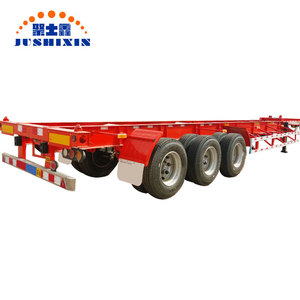 2/<span class=keywords><strong>3</strong></span>/4 ejes 30-50 toneladas chasis esqueleto Semi remolque - Product Image 5