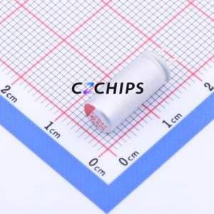 Condensateur solide 160ARCP821M06A4, composant traversant (THT), D6.3xL14mm 820uF 20% 16V Polymère - Product Image 1