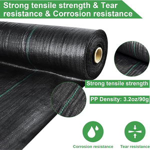 Fabricant de sources Tapis de protection contre les mauvaises herbes PP/PE Tapis de protection contre les mauvaises herbes <span class=keywords><strong>pour</strong></span> lits de jardin - Product Image 2