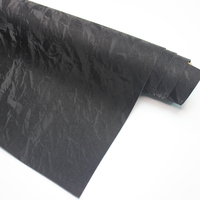 Cuir artificiel semi-PU 3D 5D effet marbre froissé, imperméable et polyvalent pour sièges de moto