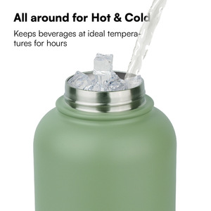 Huyo OEM Custom Logo 32oz Portable Stainless Steel Rounded Design 3-in-1 Style Food <b>Water</b> Outdoor Travel Insulated Dog - Product Image 3