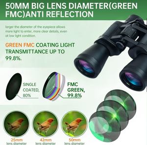10x50 Outdoor-Teleskop mit Hoher Vergrößerung für Jagd, Camping, Langstrecken-Beobachtung von Fußballspiele, Hochwertiges Fernglas - Product Image 3