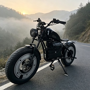 Motocicleta Eléctrica de 3000W de Alta Velocidad con Llantas Anchas, Motor sin Escobillas, Doble Suspensión, Frenos de Disco Hidráulicos y Cuadro de Aluminio - Product Image 1