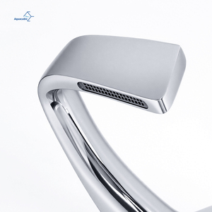 Robinet cascade de luxe en laiton au design unique pour <span class=keywords><strong>lavabo</strong></span> de salle de bain, <span class=keywords><strong>mitigeur</strong></span> eau chaude et froide - Product Image 5