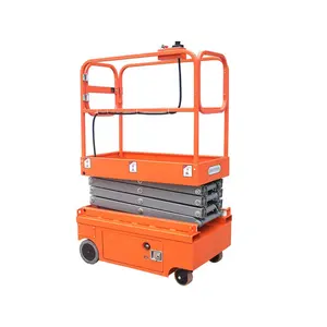 Easy Operation Mini Lifts With Wheels DC Self Propelled Mini Version Scissor Lifts