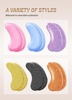 JUJUYN Patchs pour les yeux au collagène or 24K, masque en feuille OEM, masque gel pour les yeux, pour hydrater la peau sous les yeux