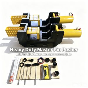 เครื่องอัดสลักตีนตะขาบไฮดรอลิกแบบพกพา MITNIK 150T-300T C-Frame สำหรับสลักขนาด 32-65 มม. ใช้ได้กับรถขุด CAT Komatsu และรถดันดิน - Product Image 2