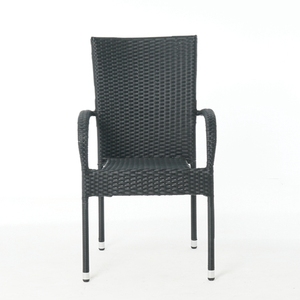 <span class=keywords><strong>Di</strong></span> alta Qualità <span class=keywords><strong>di</strong></span> Stile Moderno Ristorante Mobili Da Giardino Bistro <span class=keywords><strong>di</strong></span> Alta Posteriore del Braccio Sedia <span class=keywords><strong>di</strong></span> Canna Poly Vimini Impilabile In Plastica Sedia In Rattan - Product Image 3