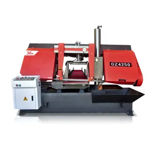 7" Metal cutting band saw machine BS712N 1.1KW Universal Table Band saw Machines with Belt Drive hydraulic water coolant pump