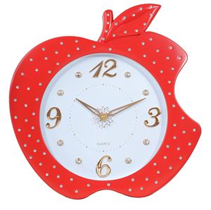 2020 OEM Mát Deco Tùy Chỉnh Thực Hiện Trang Trí Nội Thất Nhà Của <span class=keywords><strong>Apple</strong></span> <span class=keywords><strong>Shape</strong></span> Dễ Thương Đồng Hồ Treo Tường - Product Image 4