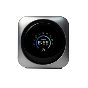 Automatic Mini Portable All-In-One <b>Washer</b>/Dryer <b>Front</b> <b>Loading</b> Electric Plastic Energy Saving Touch Screen Stainless Steel Hotel - Product Image 2