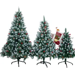 Outdoor-künstlicher PVC/PE-Weihnachtsbaum 4 Fuß bis 8 Fuß Größe für Weihnachtsfeier 150 cm und 120 cm Größen verfügbar